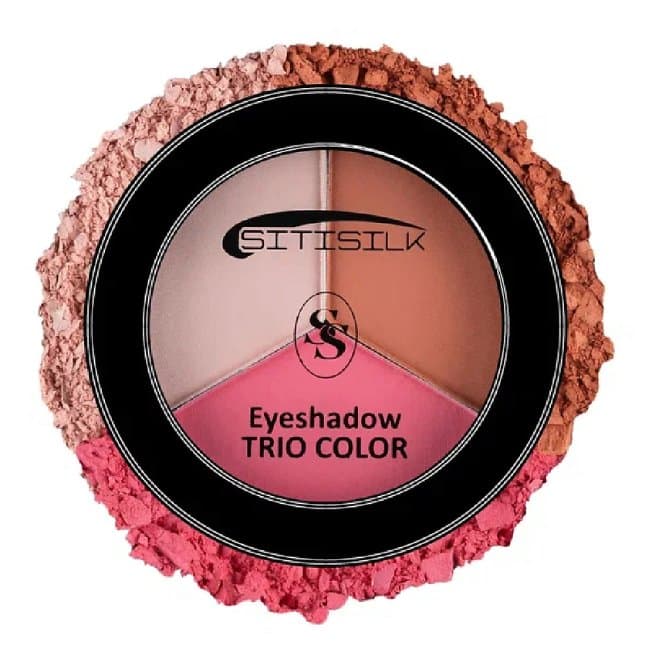 SITISILK Тени для век Трио колор, Розовый