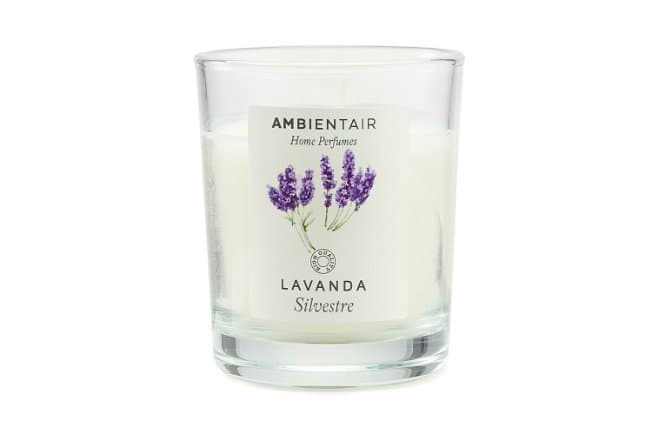 Свеча в стакане Лаванда обыкновенная 8.7 см