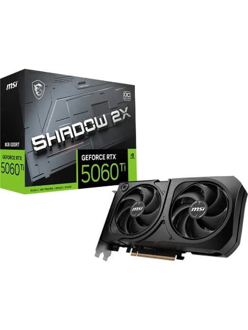 Видеокарта RTX 5060 Ti 8G SHADOW 2X OC PLUS, 8 ГБ GDDR7